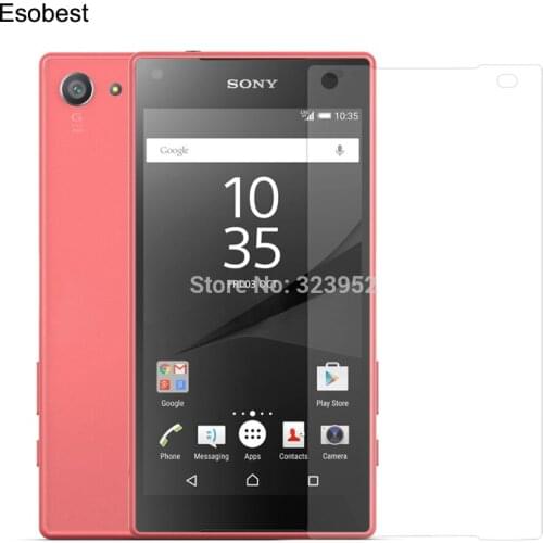 Esobest 10pcs front protective screen film guard For Sony Xperia z5 premium z5 z4 z3 z2 z1 mini compact HD screen protector