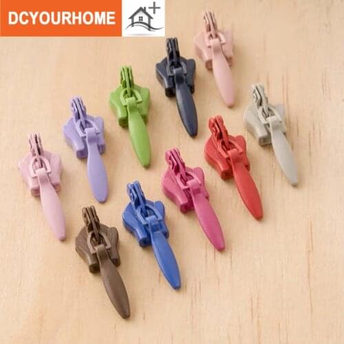 5pcs 5type Invisible Zipper Pants Quilt Cover Pillow Cushion Puller Accessories Zipper Accessories Quilt cover Zipper Head Dress