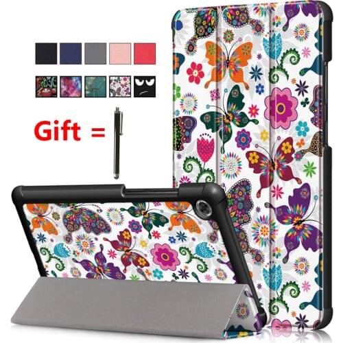 For Lenovo Tab M7 TB-7305F TB-7305X TB-7305I Slim Stand Hard Shell Case Protective Cover for 7" 2019 Lenovo Tab M7 with Pen