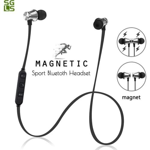 Hot Wireless Headphone Bluetooth Earphone Magnetic Headset Neckband Sport Bluetooth Earphones For iPhone 11 12 Xiaomi Earphone