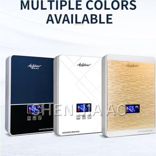 Instant hot water heater not-water storage wall-mounted home digital display Mini water heater Variable frequency thermostatic