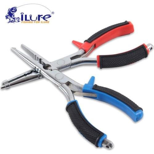 ILure Multifunction Stainless Steel Fishing Accessories For Fishing Line Cutter Pliers Carp Fishing Hook Decoupling Tools pesca