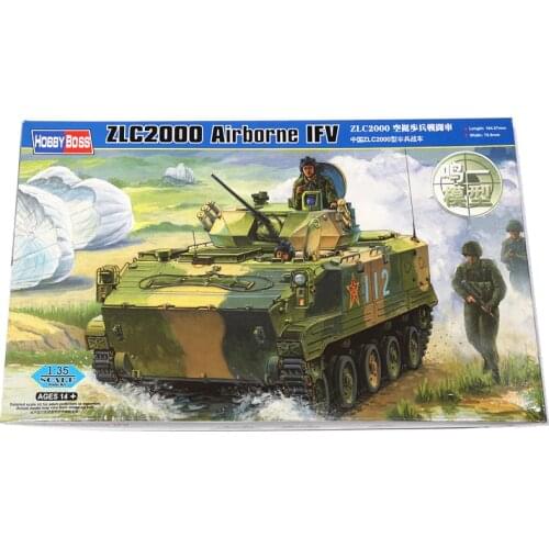 TRUMPETER Assembled Model Armored Military Vehicle 1:35 China ZLC2000 Paratrooper Wheeled Combat Vehicle