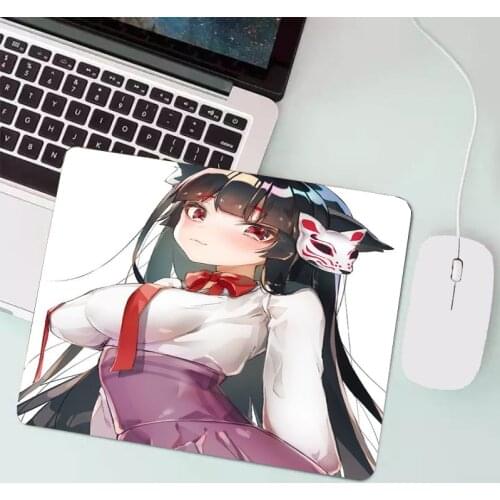 Anime sexy picture non-slip mouse pad leather gamer mouse pad new table mat stylish and comfortable suitable for laptop keyboard