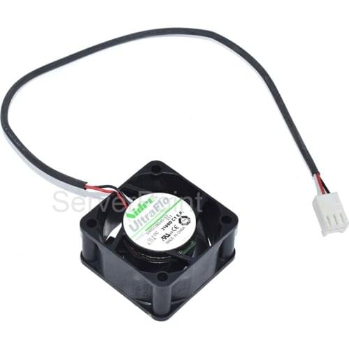 Genuine New U40G12BGA5-57 DC12V 0.17A 3-Pin Server Square Cooling Fan Well Tested