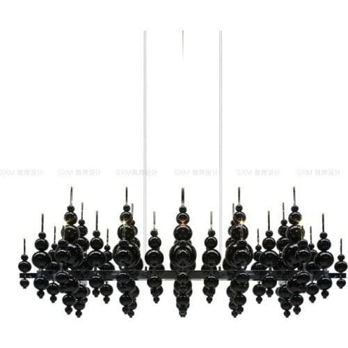 Postmodern simple chandelier hotel lobby shopping mall restaurant bar clothing store KTV sales office stairwell chandelier