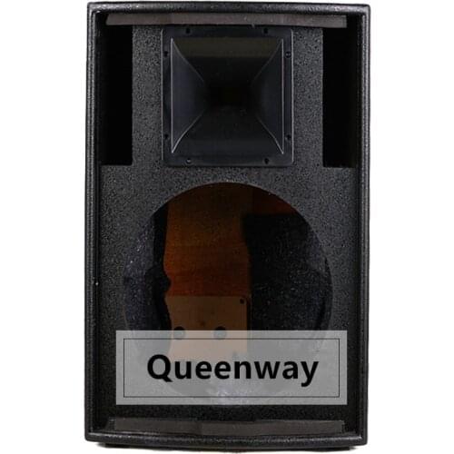 QE-019 f15 inch professional full range speaker bar performance stage audio equipment accessories empty cabinet single 15 plywo