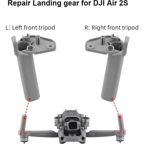 Repair Legs Landing Gear for DJI Mavic Air 2S Left/Right Front Arm Tripod Legs Spare Parts Replacement for DJI air 2S Accessries