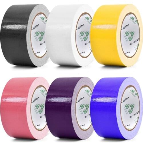 Super Strong 10m x 45mm Adhesive Tapes color base fabric strong waterproof tape no trace of high viscosity carpet tape DIY Decor