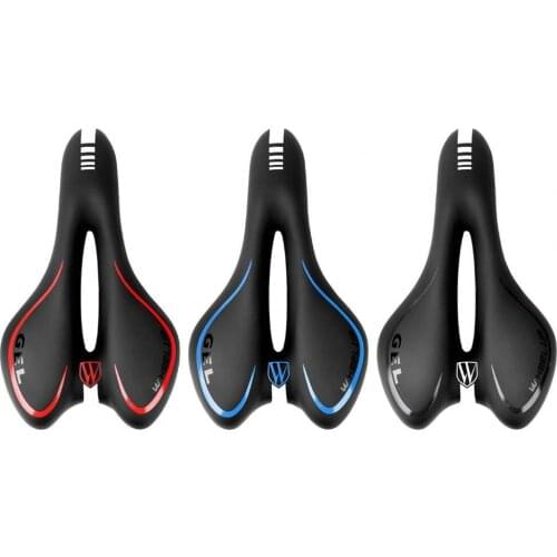 Comfortable reflective stripes strong and durable good elasticity road bike saddle riding equipment accessories bike saddle