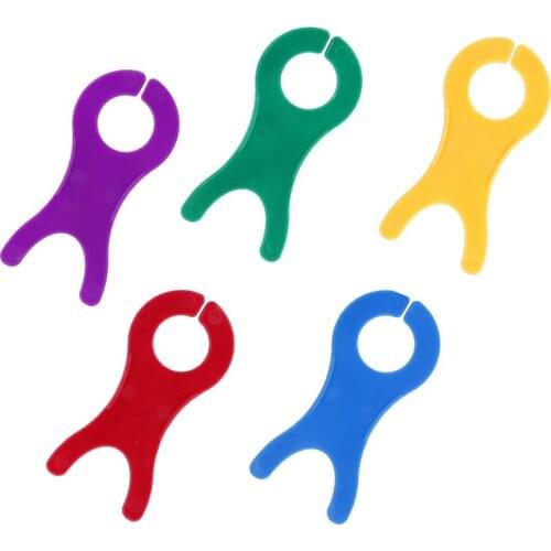 Top Quality 5pcs/Set Colorful Plastic Bobbins Spools Reels Organizer for Sewing Ribbons Twine Crafts Tools Bobbin Winder