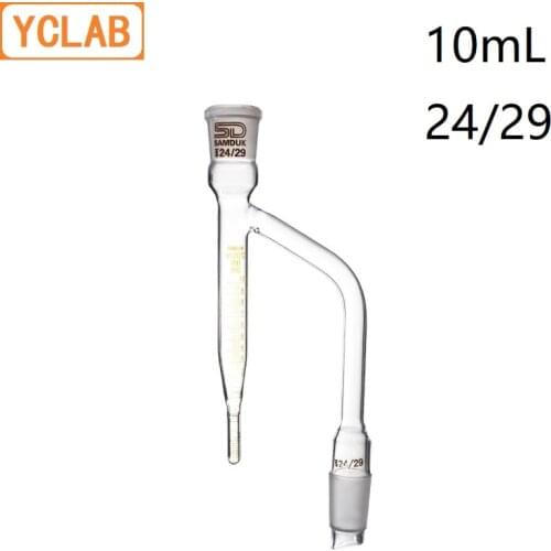 YCLAB 10mL Water Determination Apparatus with Graduation and 24/29 Ground-In Glass Joints Laboratory Chemistry Equipment