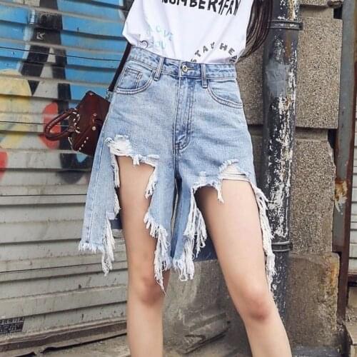 Yure Womens Short Jeans