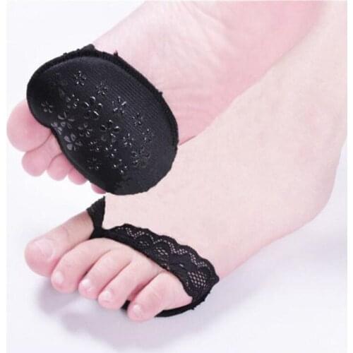 1 Pair Insole Pad Inserts Fore Foot Care Protector Insoles Breathable Anti-slip for High Heel Shoe New Girls Lady Foot Patch