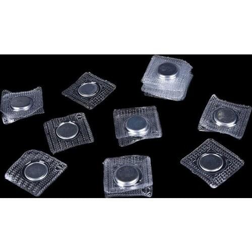 10/20/50/100Pcs PVC Invisible Hidden Metal Strong Magnetic Snaps Button or Overcoat Handbag Garment Accessories Scrapbooking DIY
