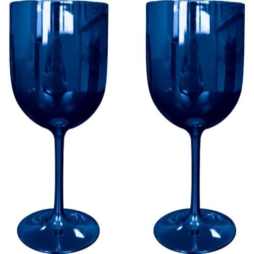 2pcs Wineglass Champagne Coupes Cocktail Glass Party Champagne Flutes Wine Cup Goblet Plastic Glasses For Champagne