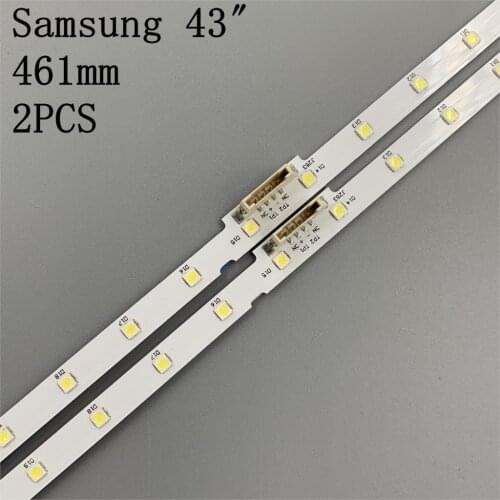 3Set=6pcsLED Backlight strip 28 lamp for Samsung 43"TV UE43NU7100U AOT_43_NU7100F_2X28_3030C BN44-00947A UE43NU7120U UE43NU7170U