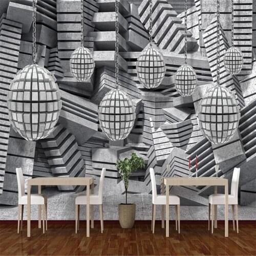 Milofi custom 3D wallpaper mural 3D three-dimensional spherical abstract background wall living room bedroom decoration painting