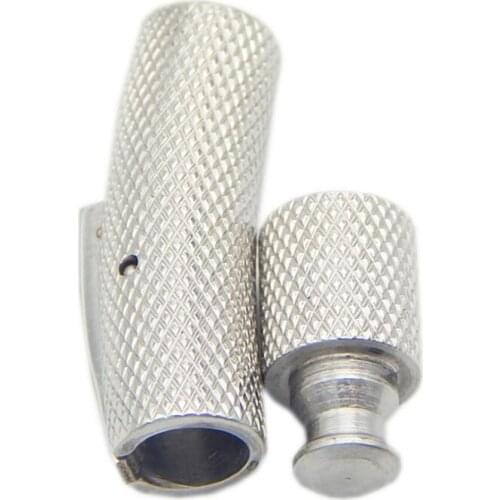 8mm hole press open steel color clasps wholesale