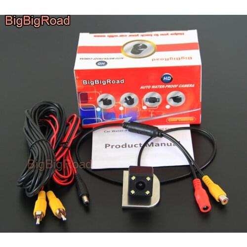 BigBigRoad Car Rear View Backup Camera For ford focus MK3 2012 2013 2014 escort 2015 Parking Camera Waterproof night vision