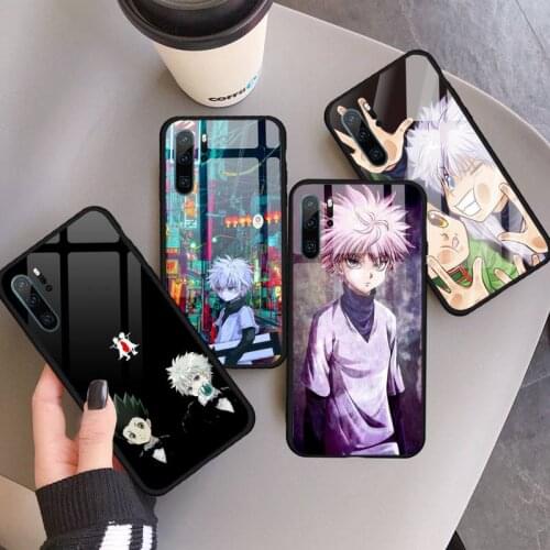Anime Hunter x Hunters Phone Case Tempered glass for Huawei P9 P10 P20 P30 Pro Plus Lite Mate 9 NOVA 3E 3I