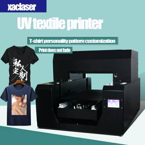Digital flatbed plastic metal glass wood a4 UV printer