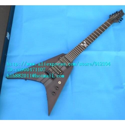 New Big John 7 strings electric guitar with elm body and ebony fingerboard F-1576+free shipping