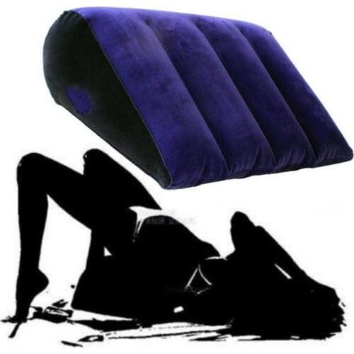 Flocking inflatable sex pillows for womens love poses filled with erotic sex furniture sofa adult games couple sex toys
