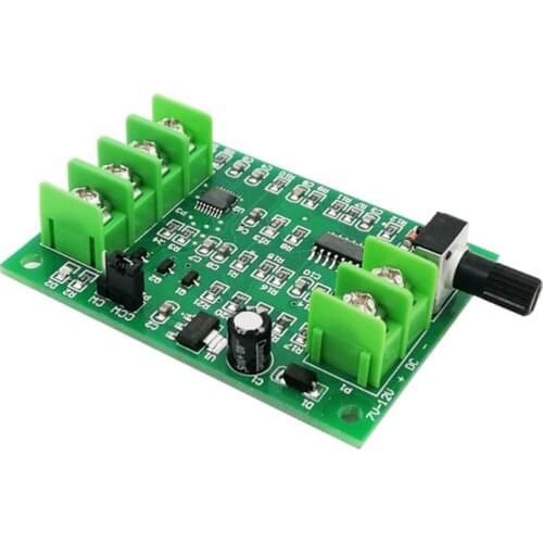 DC7-12V Brushless CD-ROM Hard Disk Motor Driver Board Speed Controller Module with Reverse Voltage Over Current Protection