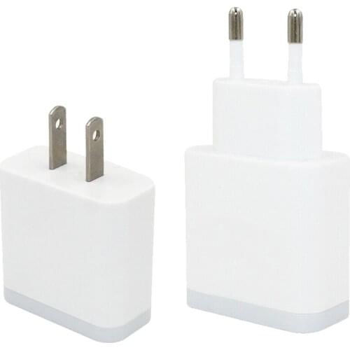 EU US charger Head 18W Smart Quick Charging Head Power Adapter for Xiaomi Redmi Note 7