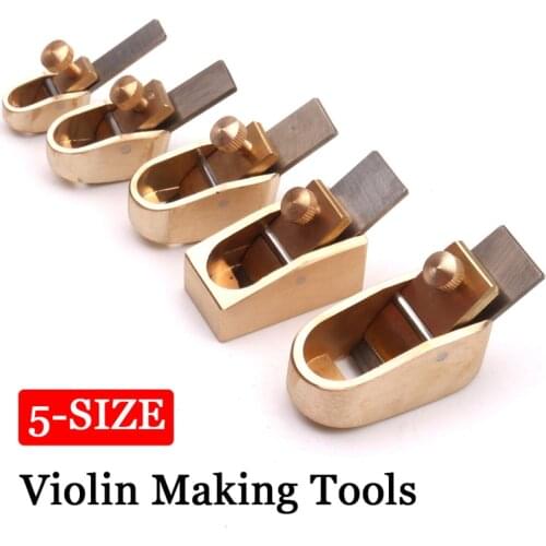 Violin Making Tool Brass Plane Hand Planer 8/12/14/16/18MM Blade Width Woodworking Planes For Violin Viola Cello Making Tool