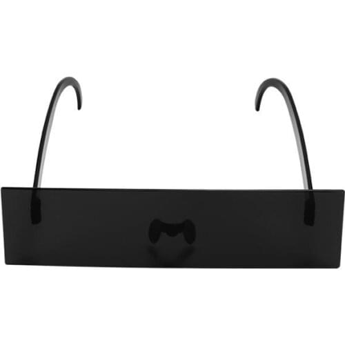 Fashion Glasses Photobooth Props Weeding Party Decoration Censor Bar Sunglasses Black Eye Covered Sunglasses Photo Booth Props