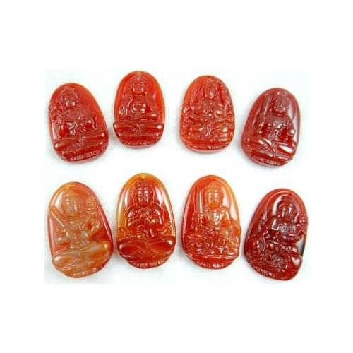 Natural stone Turquoises Quartz Crystal Patron saint pendant for diy Jewelry making necklace Accessories