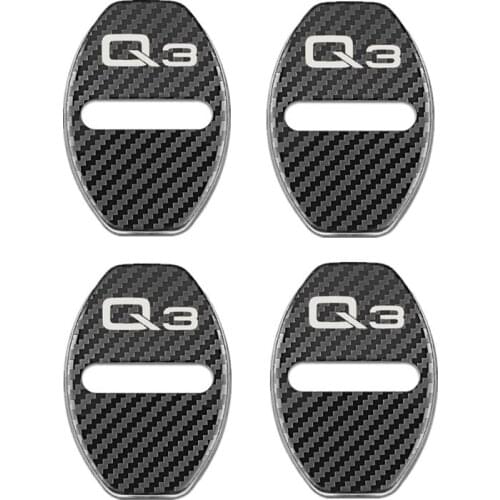 Door Lock Decoration rust protection Stainless Steel Cover case for Audi Q3 2013 2016 2017 2018 accessories Car Styling