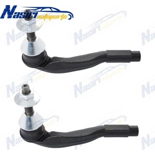 Pair of Front Driver Outer Tie Rod Ends For Mercedes-Benz W205 W213 C238 X253 C253 C400 C450 GLC250 GLC350 4MATIC