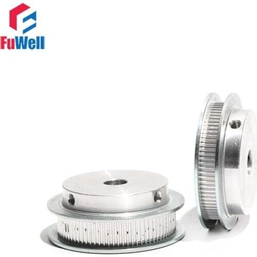 Timing Belt Pulley S2M-78T Transmisson Pulley Aluminum Alloy 7/11mm Belt Width 5/6/8/10/20mm Bore S2M 78Teeth Toothed Gear Wheel