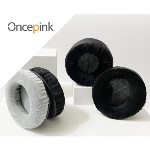 Oncepink Replacement EarPads For Axelvox HD241 HD242 HD271 HD272 Headphone Thicken Velvet Ear Cover Repair Parts