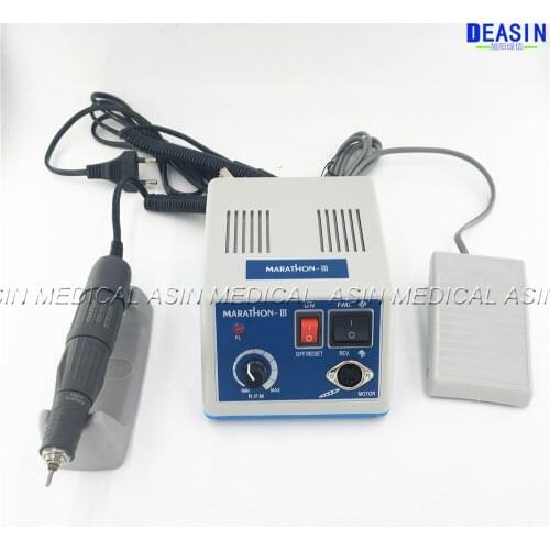 Dental Laboratory MARATHON Micromotor Machine N3 + 35K RPM SDE-H37L1 Polishing Handpiece 110/220V free shipping