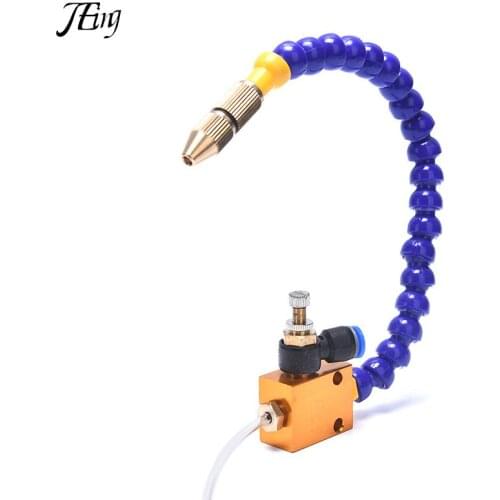 CNC Lathe Lubrication Drill Grind Nozzle 8mm Air Pipe Spray System Heavy Duty Engraving Machine Metal Milling Mist Coolant DIY