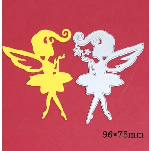 Spring Fairy Angel Scrapbooking Metal Cutting Dies For DIY Stamp Photo Album Embossing Paper Cards Making Decor Crafts Kid Gifts