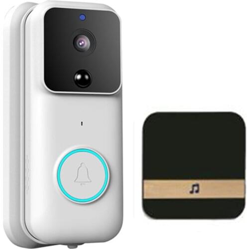 2MP 1080P 170 Degree Wide Angle Wireless Two Way Intercom WIFI Doorbell Motion Detection Video Door Phone