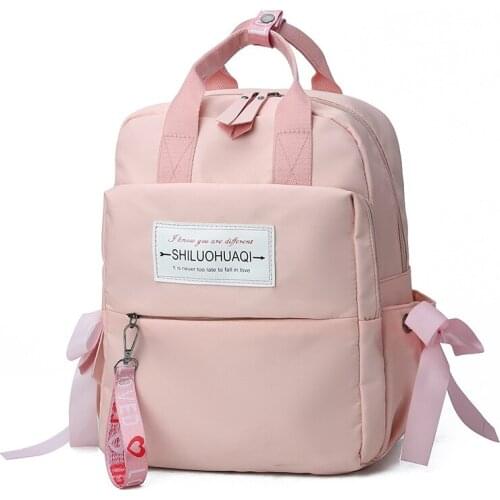 Waterproof Ladies Backpack Large Capacity Woman Travel Bag Fashion Girl With Shopping Bags Students New Schoolbag Shoulder Hobos