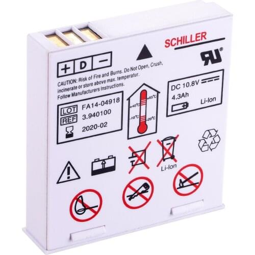 High Quality Imported Battery Cells 2.200132 Battery For Schiller Defigard 5000 Argus PRO LifeCare 2 3.940100 DG5000 Battery