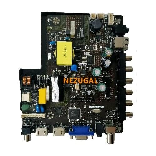 100% Test shipping for 32-inch LCD TV universal three-in-one motherboard TP.V56.PB816