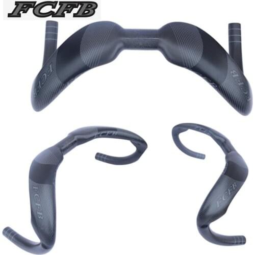 2017 FCFB carbon handlebar bent bar track sprinter bar drop bar ud matte finish 31.8 mm 370/385mm hectic races bars