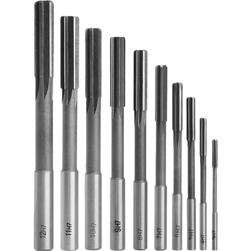 3-12mm HSS Straight Shank Chucking Reamer Machine Reamer Milling Cutter Tool -Y103