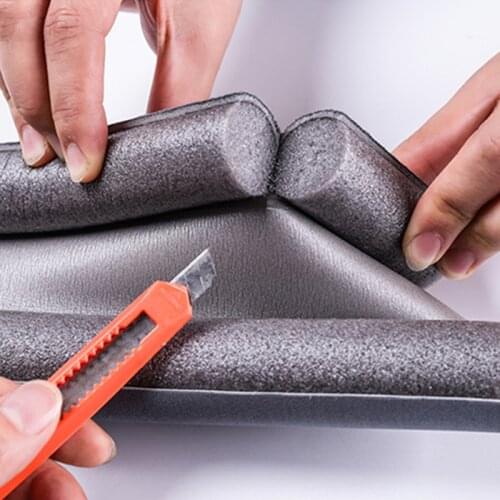 95cm Flexible Door Bottom Sealing Strip Guard Sealer Stopper Door Weatherstrip Guard Wind Dust Blocker Sealer Stopper Door Seal