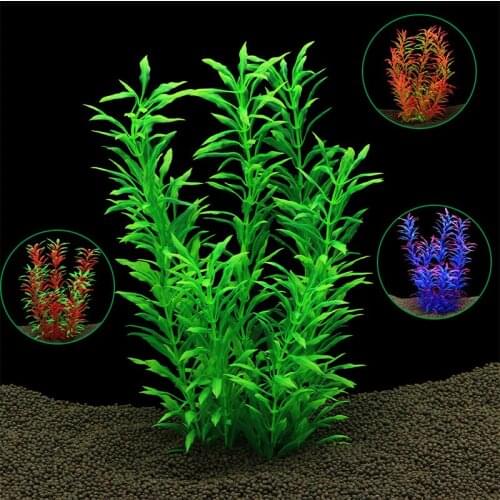 Aquarium Artificial Plants Fish Tank Decoration Water Grass Decor Home Water Plant Grass Underwater View Accessories Ornament
