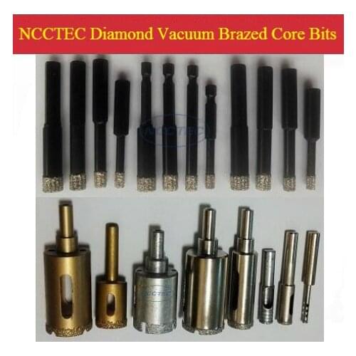 [10mm length of straight shaft ] 30mm diameter Diamond Vacuum Brazing Core Bits CD30VBS FREE shipping|1.17'' 1-11/64'' tools