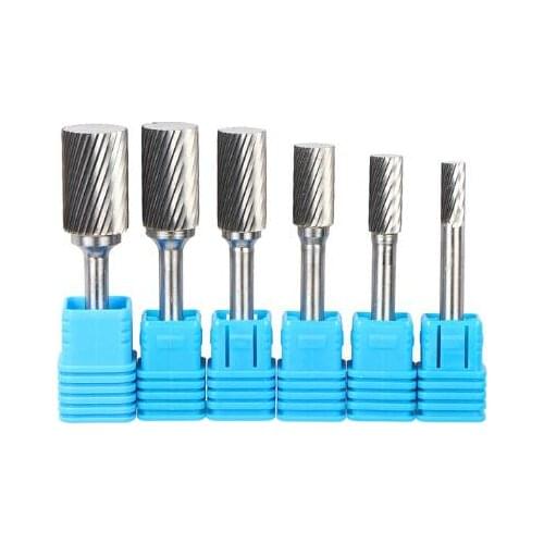Free Shipping 1pc Head Tungsten Carbide Rotary file Tool Point Burr Die Grinder Abrasive Tools Drill Milling Carving Bit Tools